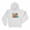 Jas Mika Baloo Family Unisex Hoodie White