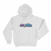 Jas Mika Logo Unisex Hoodie White