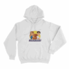 Jas Mika Pet Family Unisex Hoodie White